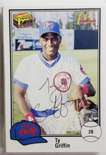 1989 Peoria Chiefs Cubs Minor League Team Set W/ Ty Griffin Rookie Card