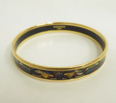 Auténtico brazalete pulsera Hermes esmalte PM #38590 Foto 1 de 4