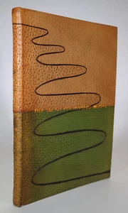 1975 Waikare-Moana Sea of Rippling Waters Elsdon Best Unique Leather Binding - Picture 1 of 20