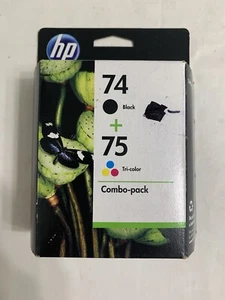 HP 74/75 (CC659FN) Black/Tri-Color Ink Cartridge *Expired 3/2012*- NEW! - Picture 1 of 5