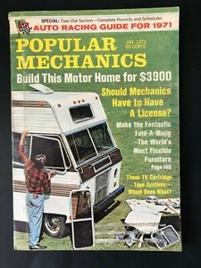 Magazine mécanique populaire janvier 1971 guide course automobile - Photo 1/2