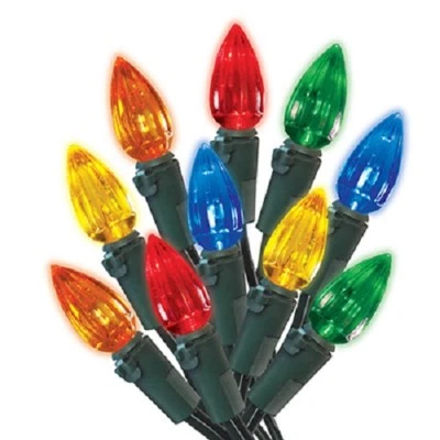 Holiday Wonderland 47698-88A 70 Count MULTI COLORED C3 LED Christmas Light Set - Image 1 of 4