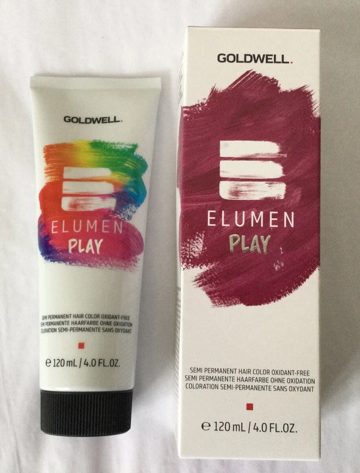 Goldwell Elumen Play Semi Permanent Haircolor Metallic Silver 4oz