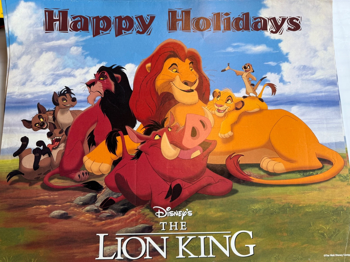 Lion King Disney Posters, Prints & Lithos (1968-Now) for Lion King Disney Posters, Prints & Lithos (1968-Now) for