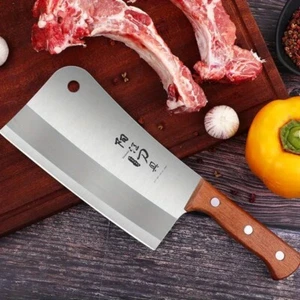 Viking Hand Forged Kitchen knife Meat Cleaver Bone Chopper Butcher Boning Knife - Picture 1 of 9