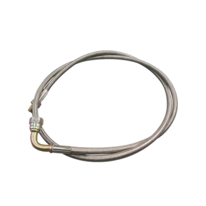 CXRacing AN4 4AN Stainless Steel Braided Oil Feed Line Hose 80" Male to Female - Imagen 1 de 1