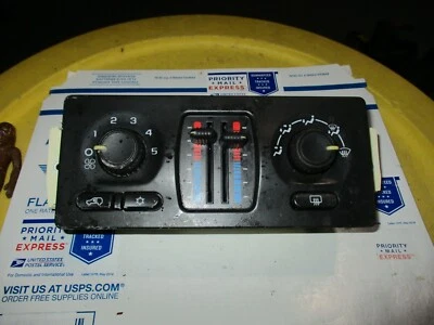 🔥 08' TRAILBLAZER TEMPERATURE AC HEAT AIR CLIMATE CONTROL SWITCH DEFROSTER DASH - Image 1 of 4