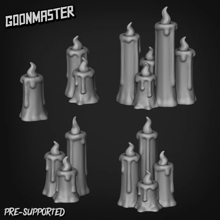 Candles - Basing Kit/ Basing Bits/ Tufts/ Model Scenery/ Goon Master