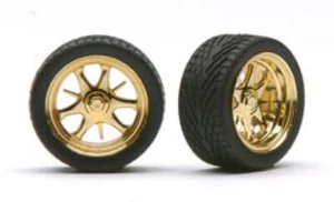 Pegasus Wheels 1228 Daggers Gold 25mm - Picture 1 of 1