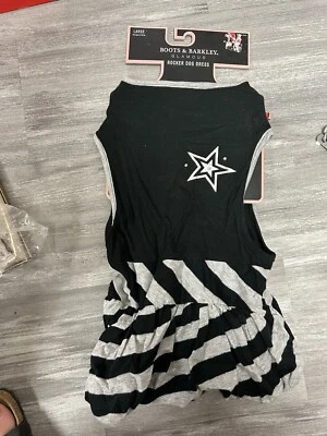 Boots & Barkley большой собаки породы рокер собаки платье черный серый 21-30 фунтов новый костюм - Изображение 1 из 2