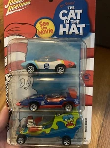 Johnny Lightning Dr. Seuss The Cat in the Hat Movie 3-Pack 1:64 Scale (2003) - Picture 1 of 3