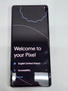 DEFECTIVE - Google Pixel 7 Pro - 128GB - Obsidian - AT&T - GE2AE - 7640 - Afbeelding 1 van 5