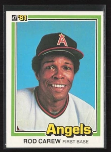 1981 Donruss #169 Rod Carew - NM/MT+ - Picture 1 of 2