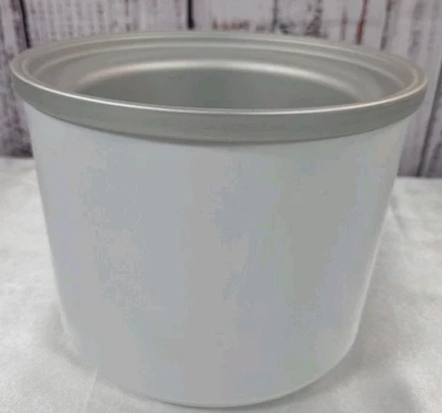 Cuisinart Frozen Yogurt Ice Cream Maker ICE-20 ICE-21 Part Freezer Bowl - Image 1 of 4