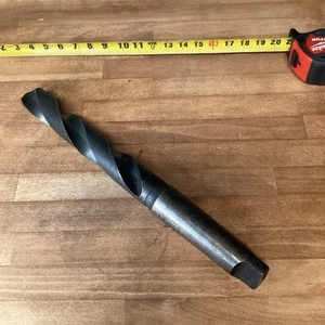 National Detroit 1-21/32” Diameter x 17-3/8” Tapered Shank High Speed  Drill Bit - Picture 1 of 11