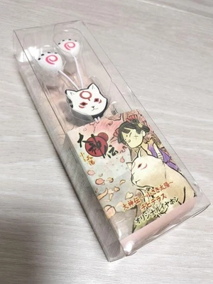 Okamiden Chibiterasu Auricolari Originali CAPCOM Nintendo DS Gioco Promo Cuffie - Immagine 1 di 4