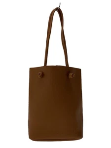 Efole Tote Bag Brown Leather Handbag Casual Shopping Shoulder Bag - Picture 1 of 7