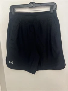 Pantalones Cortos de Correr Under Armour Launch Para Hombre Negros 7” Entrepierna Ligeros Forrados M Nuevos con Etiquetas - Imagen 1 de 4