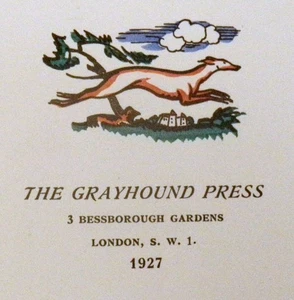 THE BRANCH OF HAWTHORN TREE by Monk Gibbon 1927 GREYHOUND PRESS - Bild 1 von 12