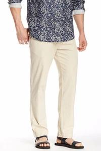 TOMMY BAHAMA Del Authentic Fit Light-weight Pima Cotton Chino Pants 32x34 NWT - Picture 1 of 4