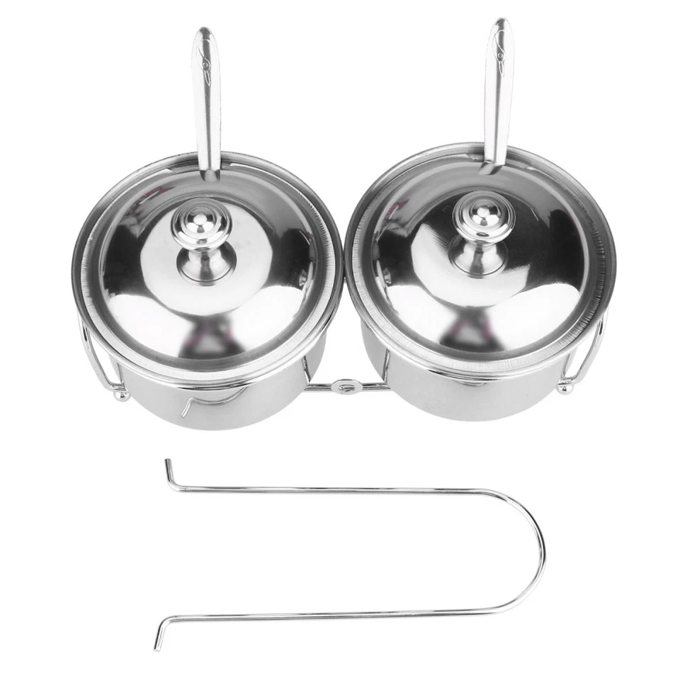  Contenitore Spezie Contenitori Per Da Cucina Barattoli Di Acciaio Inossidabile - Immagine 1 di 1