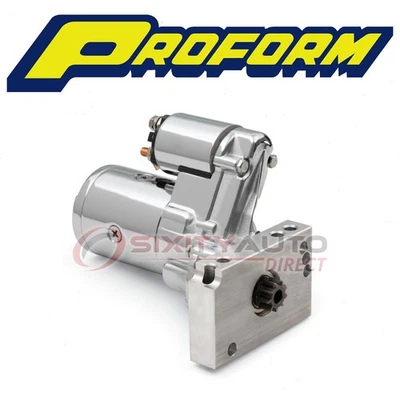 PROFORM Starter Motor for 1960-1974 Chevrolet K20 Pickup 4.6L 5.0L 5.3L 5.7L lp Foto 1 de 4