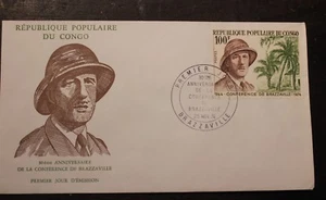 Envelope 1St Day CONGO Conference Of Brazzaville 25 11 74 - Picture 1 of 2