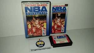 47-05 SEGA MEGADRIVE MEGA DRIVE TECMO SUPER NBA BASKETBALL JAPAN - Picture 1 of 8