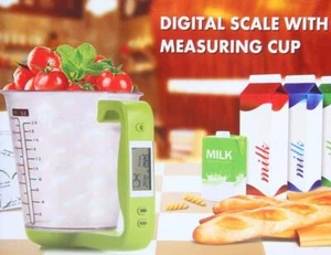 ✅ Taza Medidora REPOSTERÍA Báscula de Cocina Digital, Vaso de Medición LCD - Bild 1 von 12