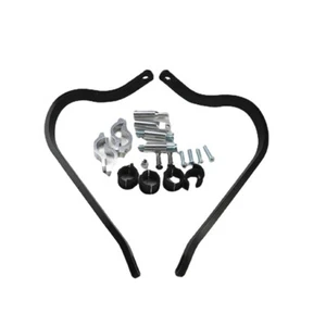 Black Handlebar 7/8" 1 1/8" 22mm 28mm Handguard For Honda CR XR XL CRF Off-Road - Picture 1 of 6