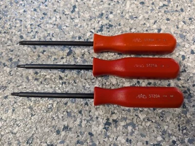Mac Tools Torx Driver Lot - ST30A, ST25A, ST20A - Made in USA - Image 1 of 4