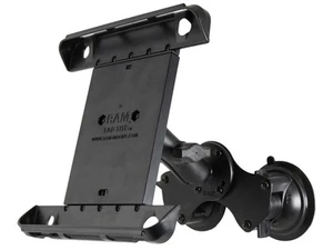 RAM Mount iPad AIR 2 Pro 9.7" Dual suction cup Windscreen mount RAM-B-189-TAB6U - Picture 1 of 11