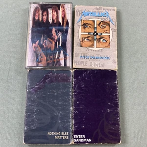 Vintage Metallica Cassette Lot Of 4 $5.89 EP Sandman Eye Nothing W Covers - Picture 1 of 3