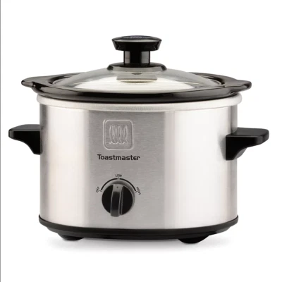 Toastmaster 1-1/2-qt. Stainless Steel Slow Cooker Crock Pot TM-153SC Meatballs - Image 1 of 4