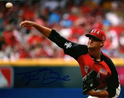 Tyler Beede Gigantes de San Francisco firmado 8x10 foto autógrafo PRUEBA no PSA JSA Foto 1 de 2