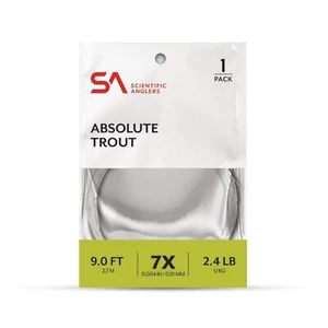 Scientific Anglers Absolute Trout Leader (9ft - 6X) - Picture 1 of 1
