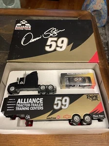 Presentation Set Alliance Racing Semi Truck Trailer Stock Car 1/64 Dennis Setzer - Picture 1 of 14