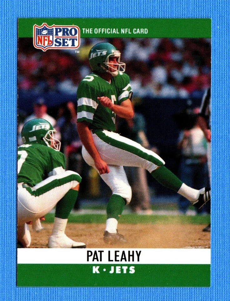 1990 Pro Set #237 Pat Leahy Jets - Image 1 of 1
