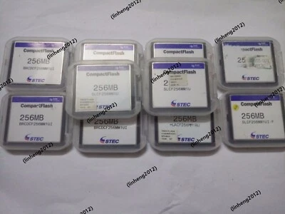 10PCS   STEC  256MB CF CompactFlash  CF Card - Image 1 of 2