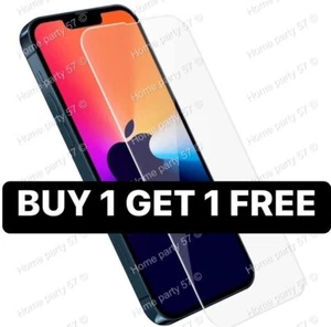 I PHONE SCREEN SAVER TEMPERED GLASS X,XS,MAX TO 13 , 12PRO ,MAX , GLASS PLUS NEW - Zdjęcie 1 z 3