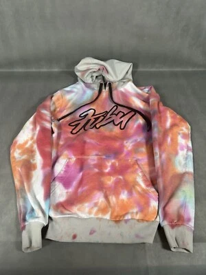 FUBU Hoodie Sweatshirt Tie Dye XSmall Y2K Hip Hop - Image 1 of 4