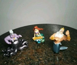 1990er Walt Disney Die kleine Meerjungfrau Kunststoff/PVC Figuren Konvolut - Bild 1 von 2