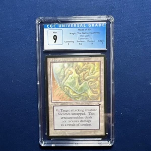 MTG The Dark Maze of Ith CGC 9 Quad+ (with Gem Mint surface) 1994 - Picture 1 of 2
