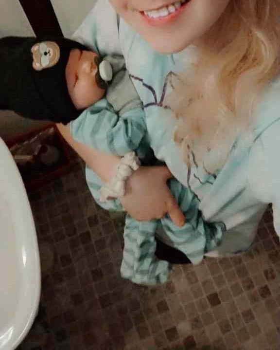 Bountiful Baby Landon Reborn Doll 21" by Artist Elizabeth Brown - Image 1 of 4