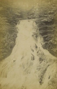 Frankreich Gerardmer Retournemer Wasserfall altes Fotokabinett Karte Neurdein 1890 - Bild 1 von 3