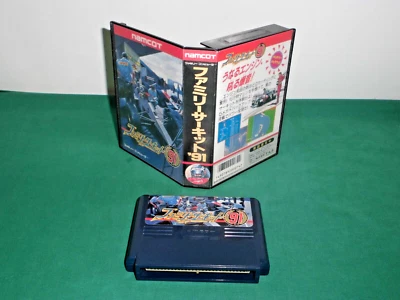 NES -- FAMILY CIRCUIT '91 -- Box. No Manual. Famicom. Japan Game. 10883 - Image 1 of 4