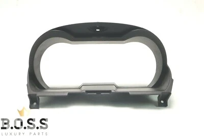 07-15 Jaguar XK XKR XKR-S Panel de instrumentos Calibre Cluster Borde Bisel Negro  Foto 1 de 4