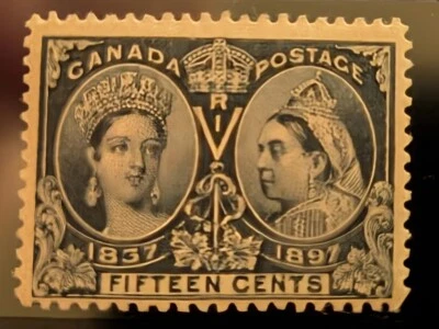 CANADA 1897, JUBILEE # 58, MH - Image 1 of 2