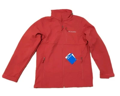 Columbia NWT Mens SM Ascender Softshell Jacket Burnt Red - Image 1 of 4