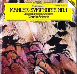MAHLER SYMPHONY No.1 CD WEST GERMANY Claudio Abbado, Chicago S.O. - Picture 1 of 3
